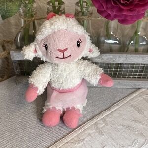 Disney Doc McStuffins LAMBIE Ballerina 9" Stuffed Animal Toy in Pink Tutu